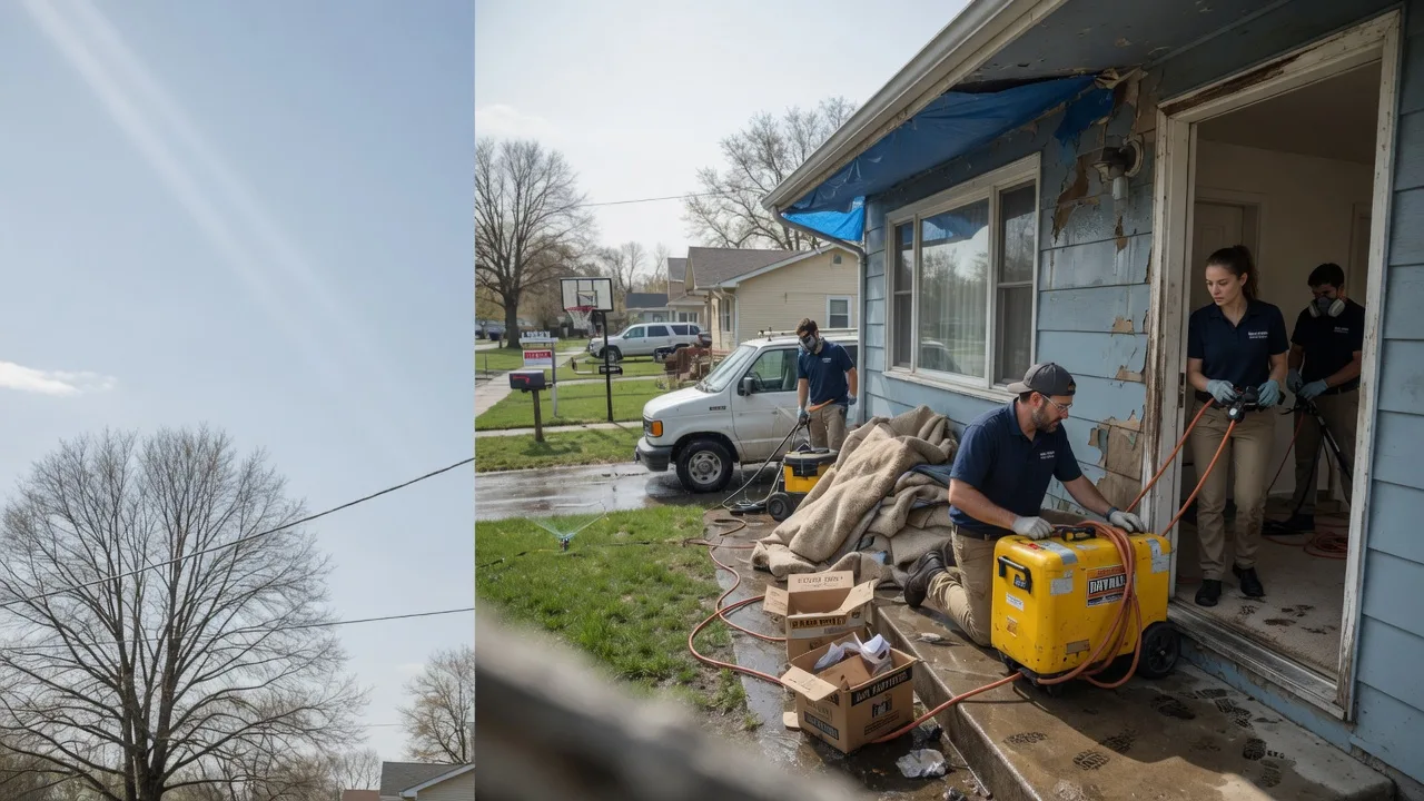 Basement Flood Cleanup in Gem, KS near me